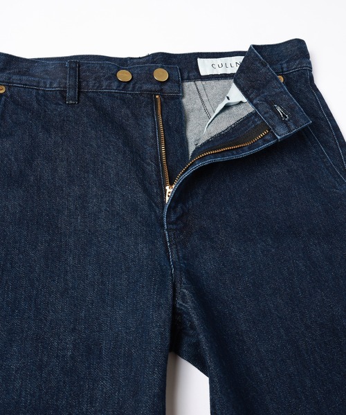 CULLNI(クルニ)の「Hem Slit Straight Denim Pant(デニムパンツ・メンズ・ブルー/ダークネイビー/ネイビー/アイボリー/ブラック・0/1/2)」の19枚目の写真