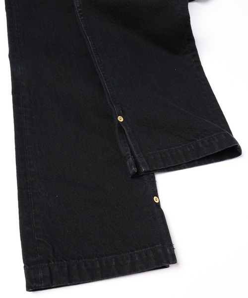 CULLNI(クルニ)の「Hem Slit Straight Denim Pant(デニムパンツ・メンズ・ブルー/ダークネイビー/ネイビー/アイボリー/ブラック・0/1/2)」の17枚目の写真