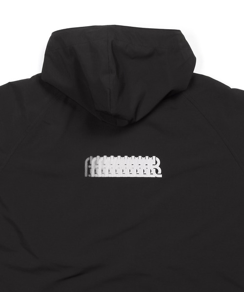 The DUFFER of ST.GEORGE（ザダファーオブセントジョージ）の「〔BLACK LABEL〕ANORAK PARKA：撥水加工 アノラックパーカー（ナイロンジャケット・メンズ・ブラック・MEDIUM/LARGE/X-LARGE）」の9枚目の写真