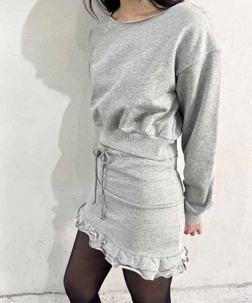 FRILL SKIRT SET UP/フリルスカートセットアップ