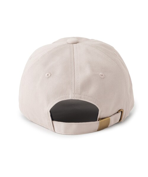 SHOO・LA・RUE（シューラルー）の「ロゴ刺繍キャップ（キャップ・レディース・ブラック/ライトベージュ/ライトグレー系9・00）」の5枚目の写真