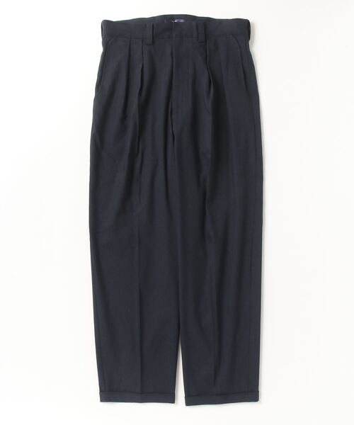 ohta(オータ)の「【ohta 】navy pleats pants(スラックス・メンズ・ネイビー・1)」の7枚目の写真