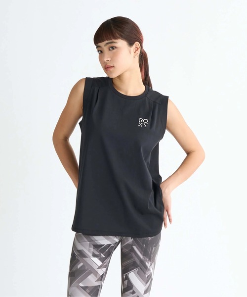 ROXY(ロキシー)の「TAP THE TALENT /ロキシーロゴ袖口デザインタンクトップ(タンクトップ・レディース・ホワイト/ブラック/オレンジ・SMALL/MEDIUM/LARGE)」の8枚目の写真