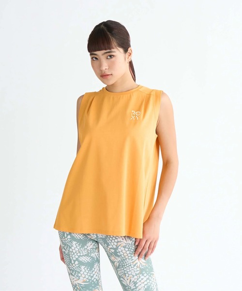 ROXY(ロキシー)の「TAP THE TALENT /ロキシーロゴ袖口デザインタンクトップ(タンクトップ・レディース・ホワイト/ブラック/オレンジ・SMALL/MEDIUM/LARGE)」の11枚目の写真
