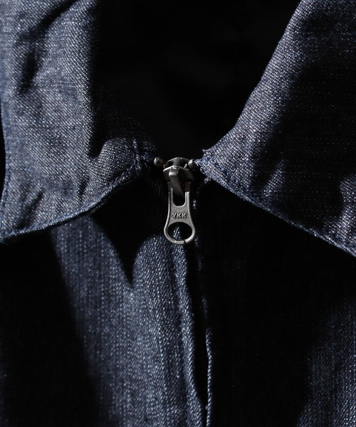 SUGGESTION(サジェッション)の「Dolman sleeve full zip blouson / ドルマンスリーブ フルジップブルゾン unisex(ブルゾン・メンズ・ネイビー/ブルーグレー/ブラック/グレー・M/L)」の10枚目の写真