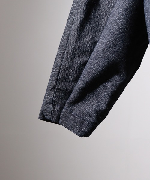 SUGGESTION(サジェッション)の「Dolman sleeve full zip blouson / ドルマンスリーブ フルジップブルゾン unisex(ブルゾン・メンズ・ネイビー/ブルーグレー/ブラック/グレー・M/L)」の15枚目の写真
