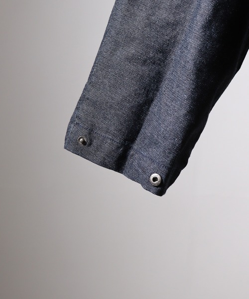 SUGGESTION(サジェッション)の「Dolman sleeve full zip blouson / ドルマンスリーブ フルジップブルゾン unisex(ブルゾン・メンズ・ネイビー/ブルーグレー/ブラック/グレー・M/L)」の16枚目の写真