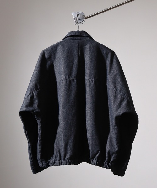 Dolman sleeve full zip blouson / ドルマンスリーブ フルジップ