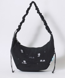 FILA×PEANUTS（フィラ ピーナッツ）コラボ SNOOPYスヌーピーくしゅくしゅハンドルショルダーバッグ