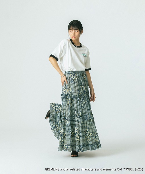 ROSE BUD（ローズバッド）の「【WEB・一部店舗限定/ROSE BUD LIMITED】GREMLINS RINGER S/S TEE（Tシャツ/カットソー・レディース・レッド/ブラック・ONE SIZE）」の5枚目の写真