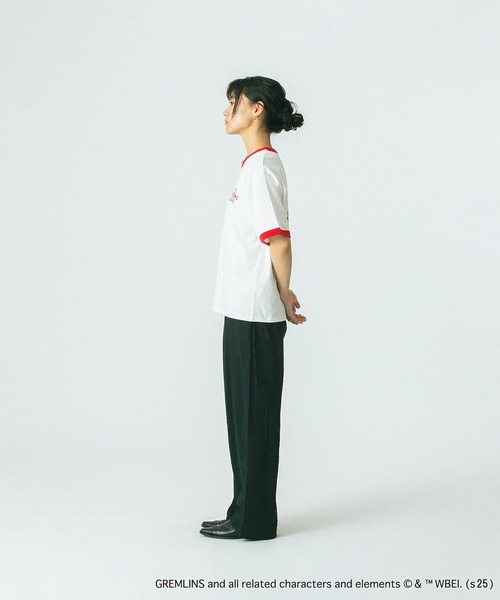 ROSE BUD（ローズバッド）の「【WEB・一部店舗限定/ROSE BUD LIMITED】GREMLINS RINGER S/S TEE（Tシャツ/カットソー・レディース・レッド/ブラック・ONE SIZE）」の14枚目の写真