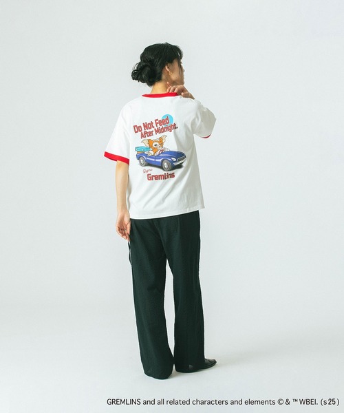 ROSE BUD（ローズバッド）の「【WEB・一部店舗限定/ROSE BUD LIMITED】GREMLINS RINGER S/S TEE（Tシャツ/カットソー・レディース・レッド/ブラック・ONE SIZE）」の15枚目の写真