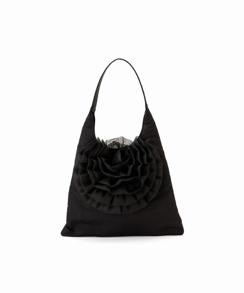 Casselini(キャセリーニ)の「Casselini(キャセリーニ)ビッグフラワーバッグ(ショルダーバッグ・レディース・レッド/アイボリー/ブラック・FREE)」の11枚目の写真