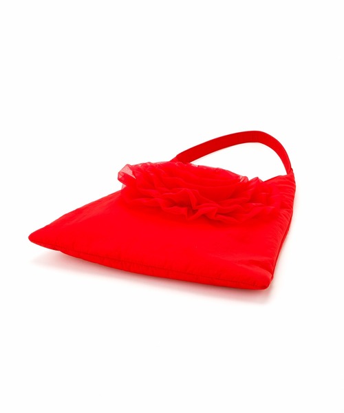 Casselini(キャセリーニ)の「Casselini(キャセリーニ)ビッグフラワーバッグ(ショルダーバッグ・レディース・レッド/アイボリー/ブラック・FREE)」の16枚目の写真