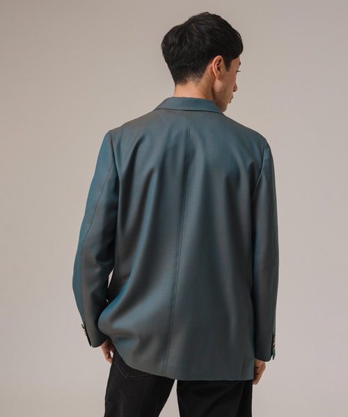 【最終値下げ】COUTURE D'ADAM グリーン テーラードジャケット セール】COUTURE D'ADAM(クチュール ド アダム) Double JK