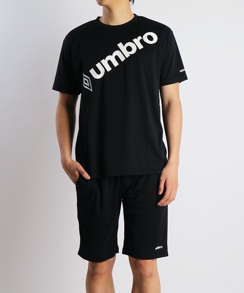 UMBRO セットアップ : メッシュ半袖Tシャツ & ショートパンツ UMBRO / アンブロ ハニカムメッシュ 半袖Tシャツ ＆ ハーフ
