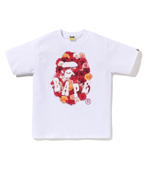 ROSE APE HEAD TEE（Tシャツ/カットソー）｜A BATHING APE（ア 