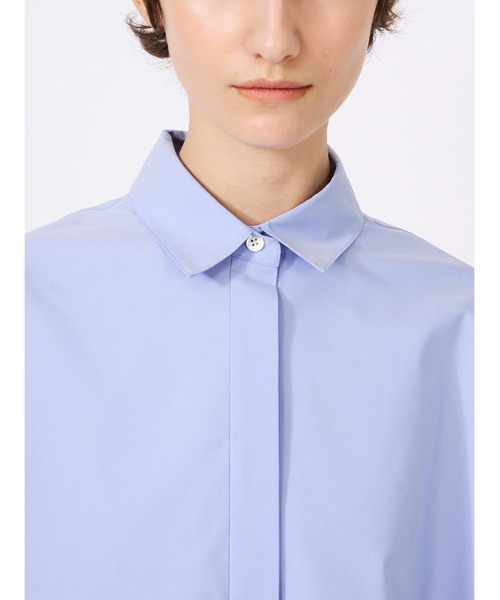 Mackintosh（マッキントッシュ）の「WHITELEY/SH（シャツ/ブラウス・レディース・ホワイト/サックスブルー・6）」の6枚目の写真