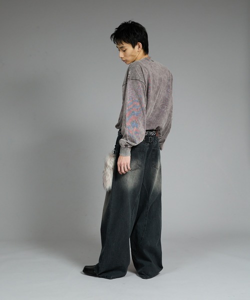 sedacle(セダクル)の「ボタンフライワイドカーブデニム(デニムパンツ・メンズ・インディゴブルー/ブルー/ブラック・SMALL/MEDIUM/LARGE)」の17枚目の写真