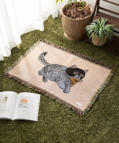 猫の絨毯 Amazon | StorePocket ラグ 洗える ラグマット カーペット 猫 約