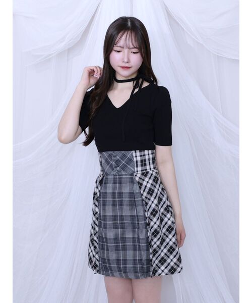 EATME（イートミー）の「コルセットミニワンピース（ワンピース・レディース・ブラック・FREE）」の3枚目の写真