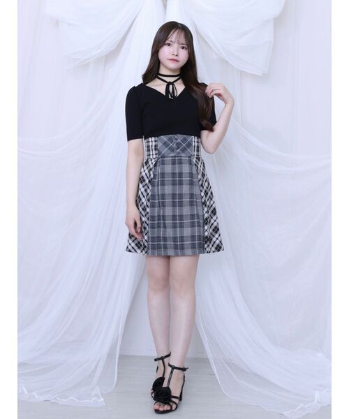 EATME（イートミー）の「コルセットミニワンピース（ワンピース・レディース・ブラック・FREE）」の5枚目の写真