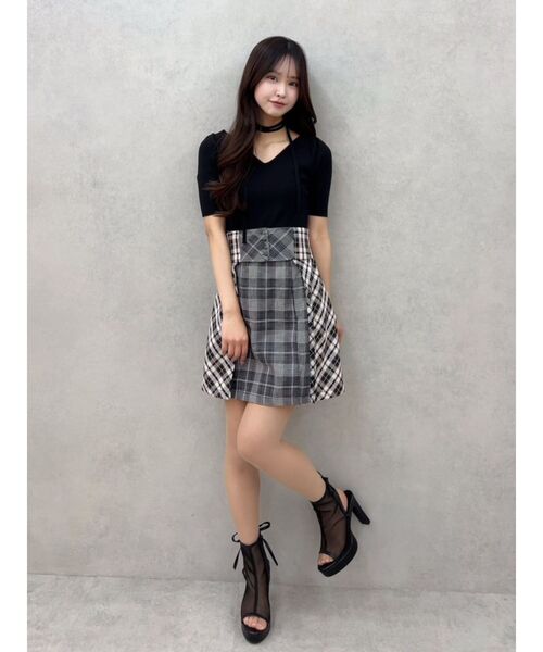 EATME（イートミー）の「コルセットミニワンピース（ワンピース・レディース・ブラック・FREE）」の7枚目の写真