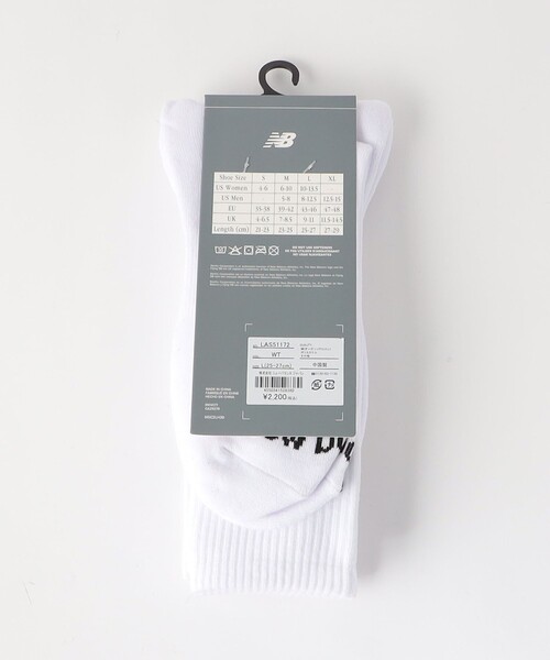 NEW BALANCE(ニューバランス)の「<New Balance>PACK ソックス/2P(ソックス/靴下・レディース・その他1/ホワイト・M/L)」の20枚目の写真