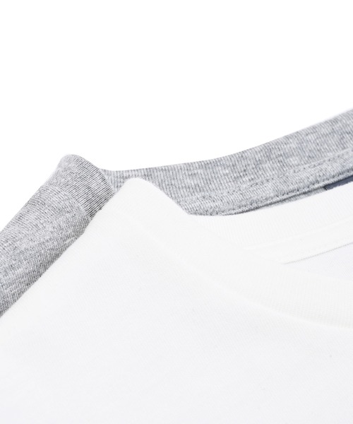 NEW BALANCE（ニューバランス）の「シューパッチショートスリーブTシャツ（Tシャツ/カットソー・レディース・ライトグレー/オフホワイト/ブルー/ライトイエロー・SMALL/MEDIUM/LARGE/X-LARGE）」の14枚目の写真