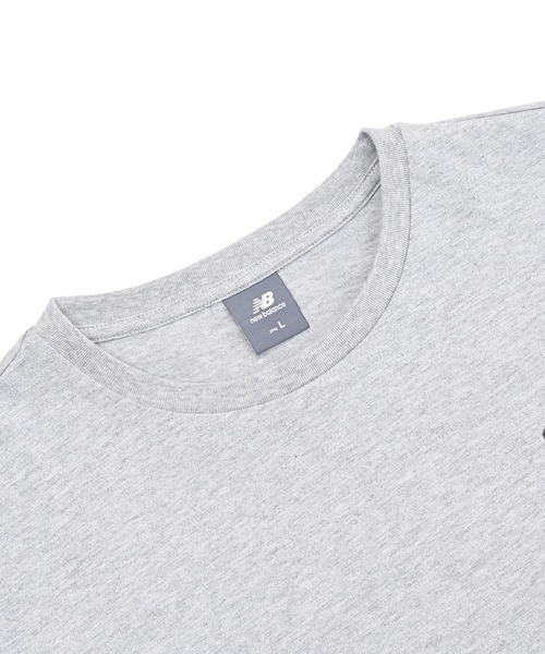 NEW BALANCE（ニューバランス）の「シューパッチショートスリーブTシャツ（Tシャツ/カットソー・レディース・ライトグレー/オフホワイト/ブルー/ライトイエロー・SMALL/MEDIUM/LARGE/X-LARGE）」の22枚目の写真