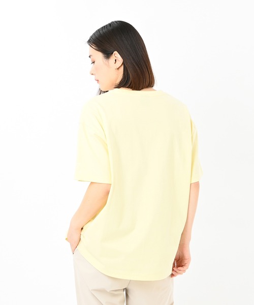 tシャツ マシュマロスリーブ Tシャツ レディース パイルショートスリーブTシャツ（Tシャツ/カットソー）｜New