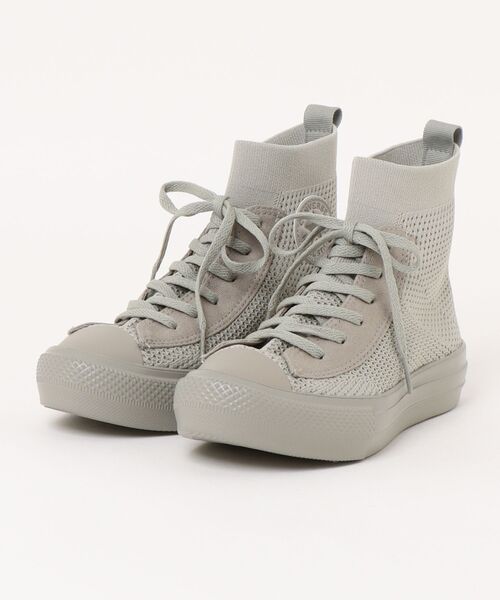 レディース【CONVERSE】AS LIGHT PLTS KNIT HI L TAUPE 国内発送 レディース 【CONVERSE】 コンバース AS LIGHT PLTS KNIT HI
