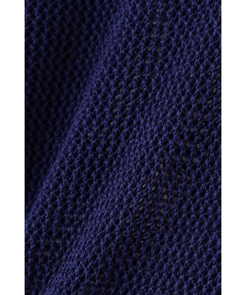 human woman（ヒューマンウーマン）の「◆【ウォッシャブル】テープヤーンメッシュスキッパープルオーバー（ニット/セーター・レディース・ライトグリーン/ネイビー/グレー・MEDIUM）」の19枚目の写真