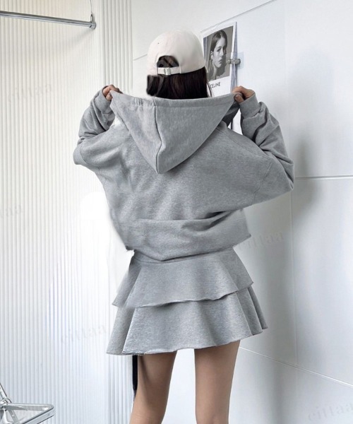 マルボン ゴルフ レディース パーカー スカートセットアップ 2点セット マルボンゴルフウェアレディース パーカースカート2点セット