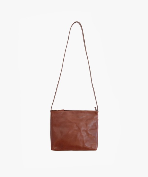 COSMIC WONDER(コズミックワンダー)の「Naturally-tanned leather conductor bag(ショルダーバッグ・レディース・ブラック/ブラウン/ナチュラル・FREE)」の3枚目の写真