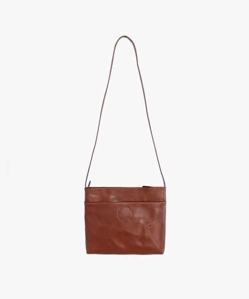 COSMIC WONDER(コズミックワンダー)の「Naturally-tanned leather conductor bag(ショルダーバッグ・レディース・ブラック/ブラウン/ナチュラル・FREE)」の15枚目の写真