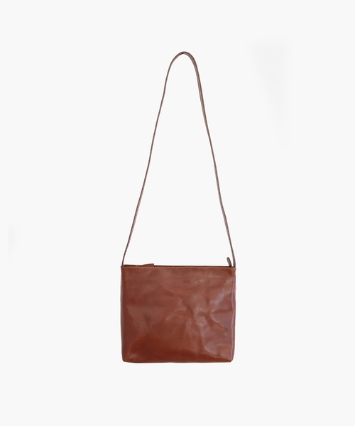 COSMIC WONDER(コズミックワンダー)の「Naturally-tanned leather conductor bag(ショルダーバッグ・レディース・ブラック/ブラウン/ナチュラル・FREE)」の14枚目の写真