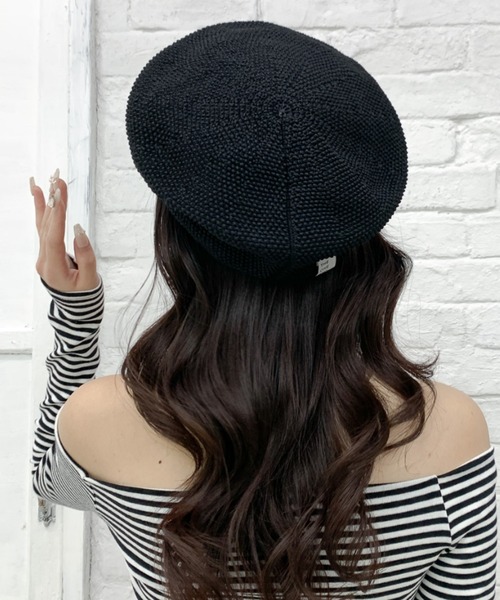 Mejoul（メジュール）の「サマー メッシュ ベレー帽（ハンチング