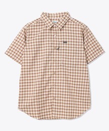 Columbia | Columbia／シルバーリッジユーティリティライトノベルティ ショートスリーブ／メンズ／コロンビア／吸湿速乾／UVカット／登山／チェックシャツ／半袖シャツ(シャツ/ブラウス)