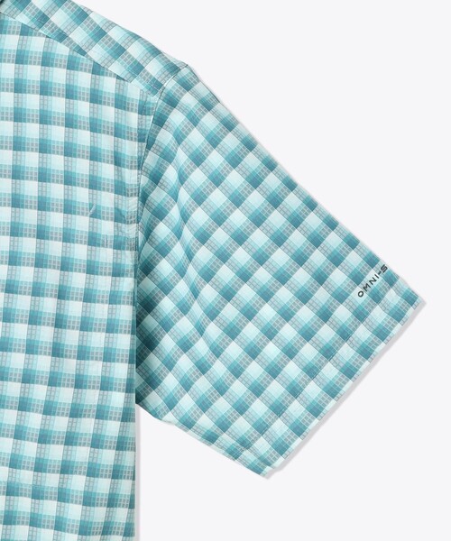 Columbia（コロンビア）の「Columbia／シルバーリッジユーティリティライトノベルティ ショートスリーブ／メンズ／コロンビア／吸湿速乾／UVカット／登山／チェックシャツ／半袖シャツ（シャツ/ブラウス・メンズ・ベージュ/ブルー・L/XL/M/S）」の6枚目の写真