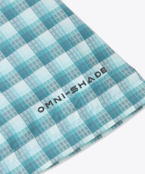 Columbia（コロンビア）の「Columbia／シルバーリッジユーティリティライトノベルティ ショートスリーブ／メンズ／コロンビア／吸湿速乾／UVカット／登山／チェックシャツ／半袖シャツ（シャツ/ブラウス・メンズ・ベージュ/ブルー・L/XL/M/S）」の11枚目の写真