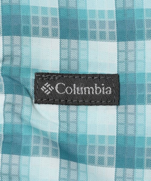 Columbia（コロンビア）の「Columbia／シルバーリッジユーティリティライトノベルティ ショートスリーブ／メンズ／コロンビア／吸湿速乾／UVカット／登山／チェックシャツ／半袖シャツ（シャツ/ブラウス・メンズ・ベージュ/ブルー・L/XL/M/S）」の12枚目の写真