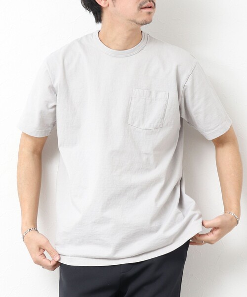 NOLLEY’S（ノーリーズ）の「【STONEWOLD】SLOWLY WAGON バックプリントTシャツ 25SS（Tシャツ/カットソー・メンズ・ホワイト/チャコールグレー/ブルー/グレイッシュベージュ・S/M/L）」の10枚目の写真