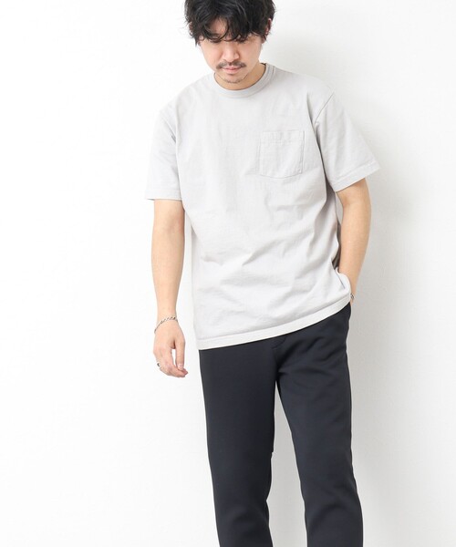 NOLLEY’S（ノーリーズ）の「【STONEWOLD】SLOWLY WAGON バックプリントTシャツ 25SS（Tシャツ/カットソー・メンズ・ホワイト/チャコールグレー/ブルー/グレイッシュベージュ・S/M/L）」の12枚目の写真