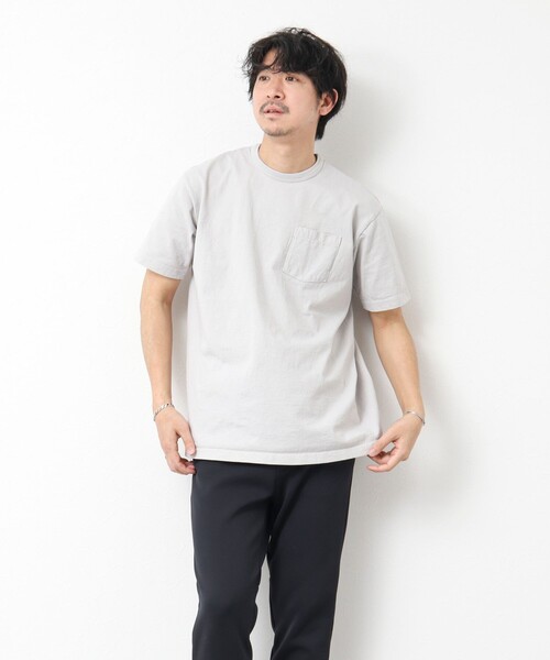 NOLLEY’S（ノーリーズ）の「【STONEWOLD】SLOWLY WAGON バックプリントTシャツ 25SS（Tシャツ/カットソー・メンズ・ホワイト/チャコールグレー/ブルー/グレイッシュベージュ・S/M/L）」の13枚目の写真