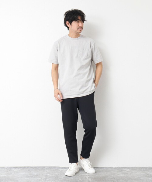 NOLLEY’S（ノーリーズ）の「【STONEWOLD】SLOWLY WAGON バックプリントTシャツ 25SS（Tシャツ/カットソー・メンズ・ホワイト/チャコールグレー/ブルー/グレイッシュベージュ・S/M/L）」の15枚目の写真