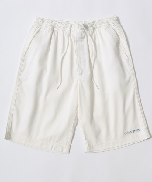 CONVERSE（コンバース）の「CONVERSE/コンバース コットンツイル ロゴ ワンポイント刺繍 無地 カラー ショートパンツ/ショーツ/レディース メンズ（チノパンツ・レディース・ベージュ/チャコール/ブラック/ブルー/サックスブルー/カーキ/グリーン/ピンク/ホワイト/イエロー・M/LL/L）」の11枚目の写真