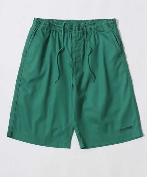 CONVERSE（コンバース）の「CONVERSE/コンバース コットンツイル ロゴ ワンポイント刺繍 無地 カラー ショートパンツ/ショーツ/レディース メンズ（チノパンツ・レディース・ベージュ/チャコール/ブラック/ブルー/サックスブルー/カーキ/グリーン/ピンク/ホワイト/イエロー・M/LL/L）」の21枚目の写真