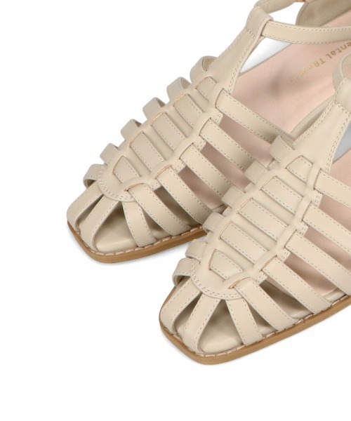 WA ORiental TRaffic(ダブルエーオリエンタルトラフィック)の「ナローストラップグルカシューズ/52114(サンダル・レディース・ブラック/グレー/ベージュ・S/M/L/LL)」の15枚目の写真