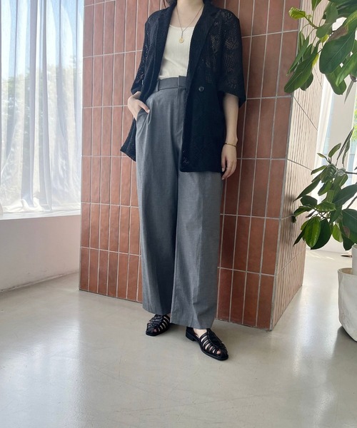 WA ORiental TRaffic(ダブルエーオリエンタルトラフィック)の「ナローストラップグルカシューズ/52114(サンダル・レディース・ブラック/グレー/ベージュ・S/M/L/LL)」の10枚目の写真